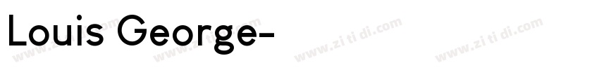 Louis George字体转换